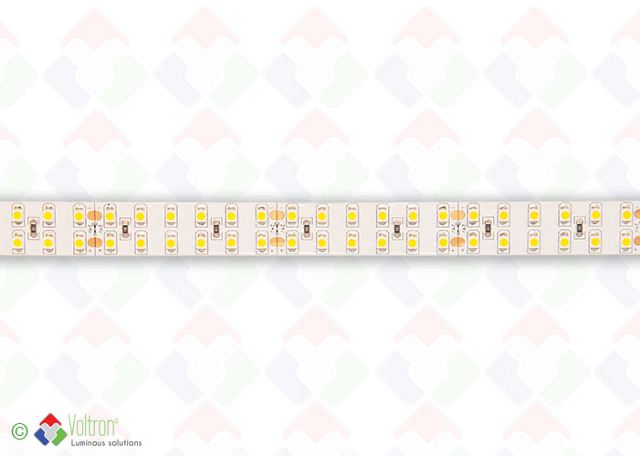 Led strip 240 led per meter SMD3528 - ULTRA SERIE/US-3528-240-WW-20-24V by Voltron Lighting Group